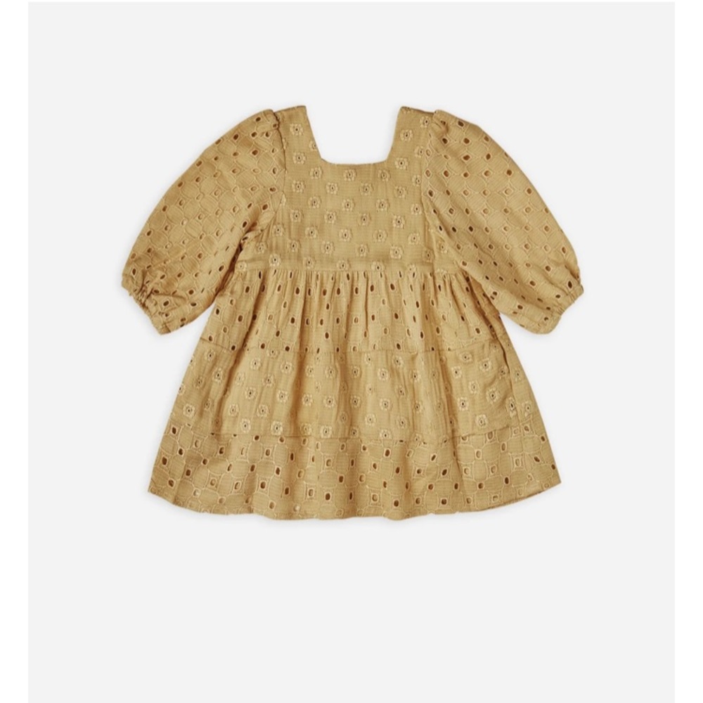Gretta dress || goldenrod || Rylee and Cru 12-14y